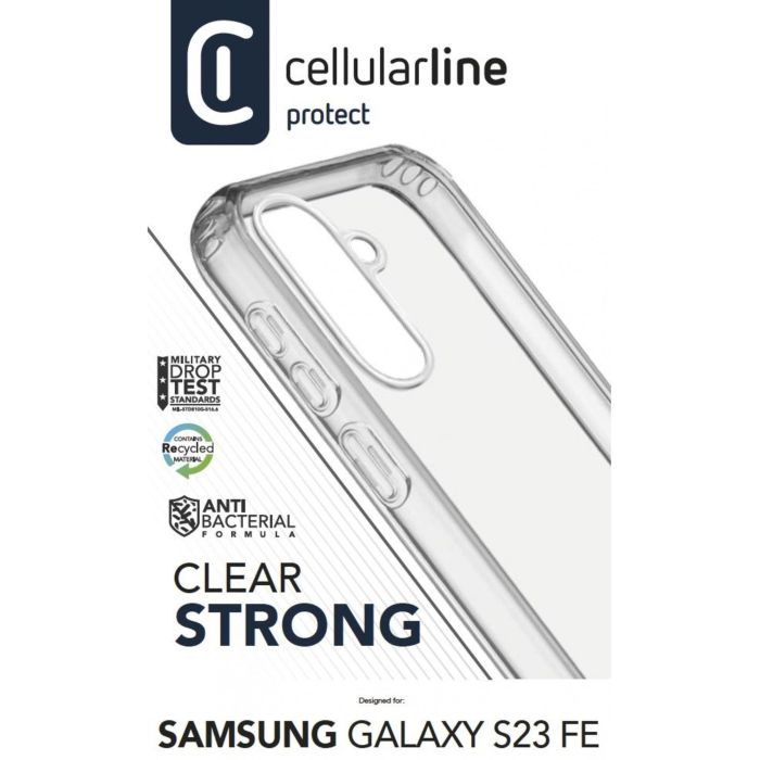 Cellularline Clear Strong Case fr Samsung S23 FE 1 Cellularline Clear Strong Case fr Samsung S23 FE 1