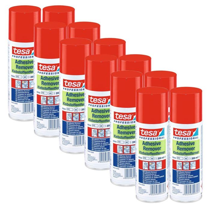 Limpiador Adhesivo TESA 200 ml Spray (12 Unidades) 2 Limpiador Adhesivo TESA 200 ml Spray (12 Unidades) 2
