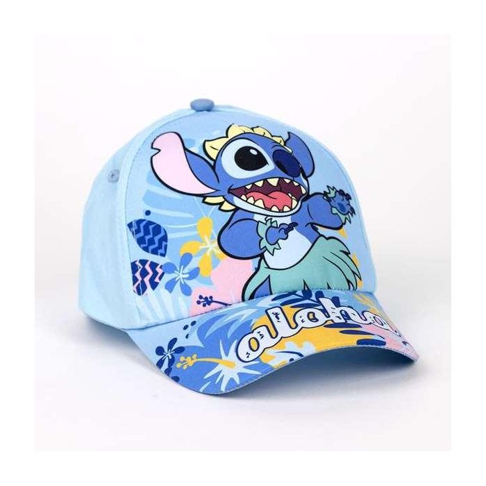 Cerdá Gorra y Gafas de Sol Infantiles Stitch para Niños 2-8 Años, 53 cm, Color Azul 1
