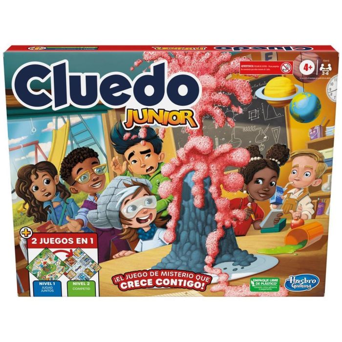 Hasbro Games Cluedo Junior F6419 Juego de Misterio 2 en 1 para Niños +4 Años Español 0 Hasbro Games Cluedo Junior F6419 Juego de Misterio 2 en 1 para Niños +4 Años Español 0
