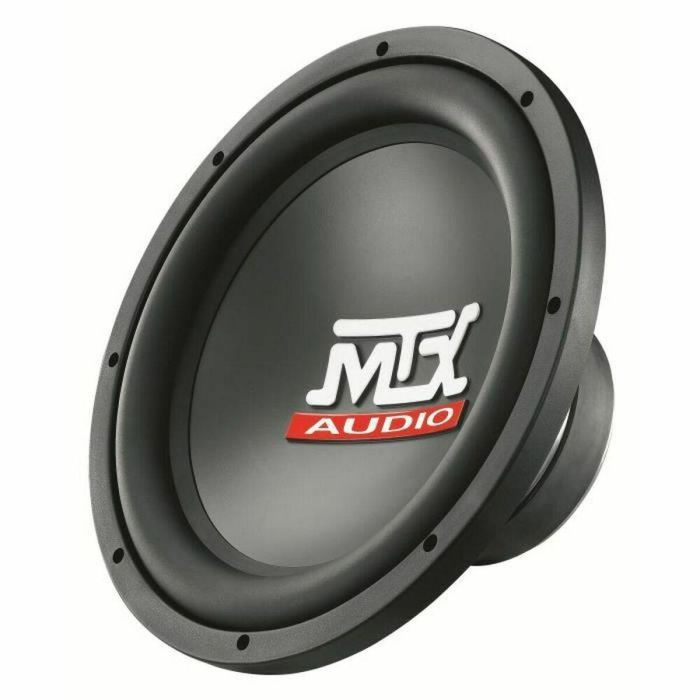MTX RT12-04 Subwoofer de Coche 30 cm (12") 250W RMS / 750W Pico 4 Ohms. Tecnologías SPV y ALDS para Sonido Potente y Fiable.