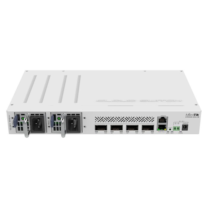 MikroTik CRS504-4XQ-IN Switch Gestionado 16P+4 QSFP28 Montaje en Rack PoE 1