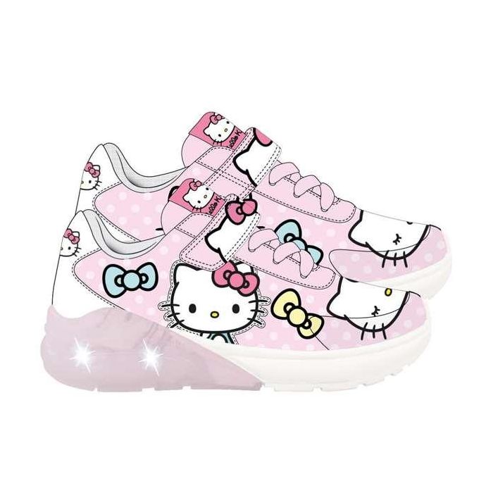 Cerdá t028 Deportiva Infantil Hello Kitty con Luces Suela TPR Rosa Talla 28 Cerdá t028 Deportiva Infantil Hello Kitty con Luces Suela TPR Rosa Talla 28