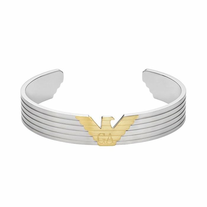 Pulsera Hombre Emporio Armani EGS3074040 Acero Inoxidable Plateado