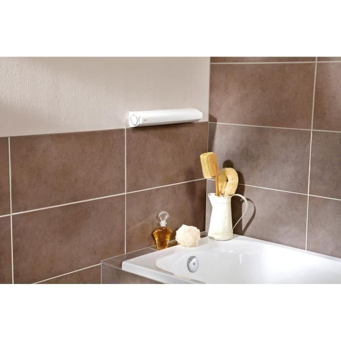 LEIFHEIT Secador de pared ROLLFIX - L 48 cm - Blanco 2