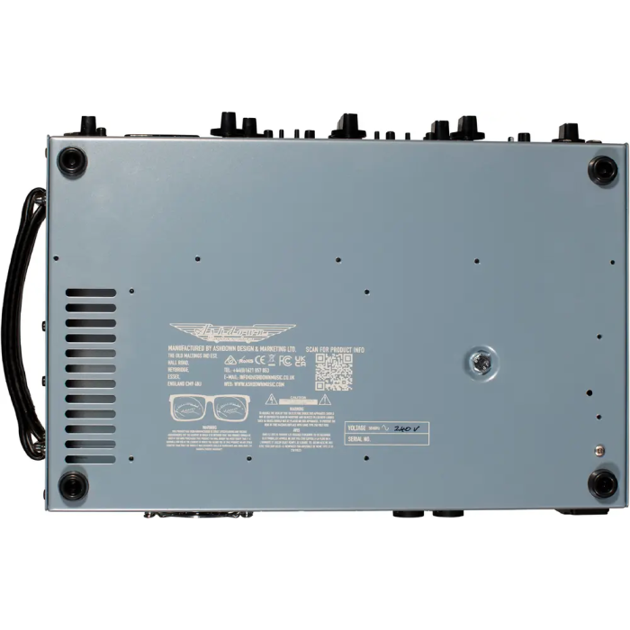 Ashdown Amplificador Bajo Cabezal ABM 300 EVO IV UK 300W Variable Valve Drive Plus Made in UK 3