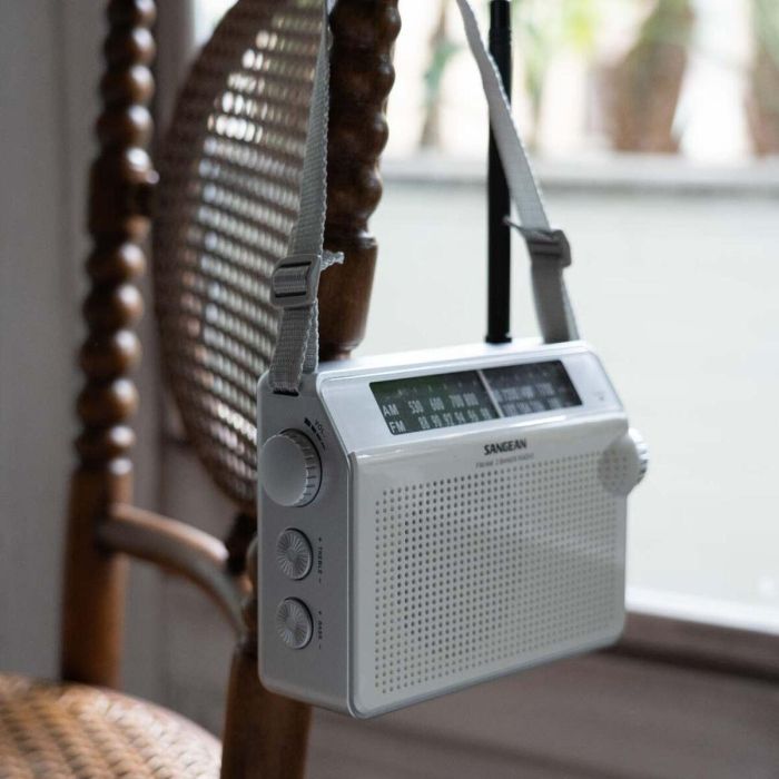 Radio AM/FM Sangean Blanco 3