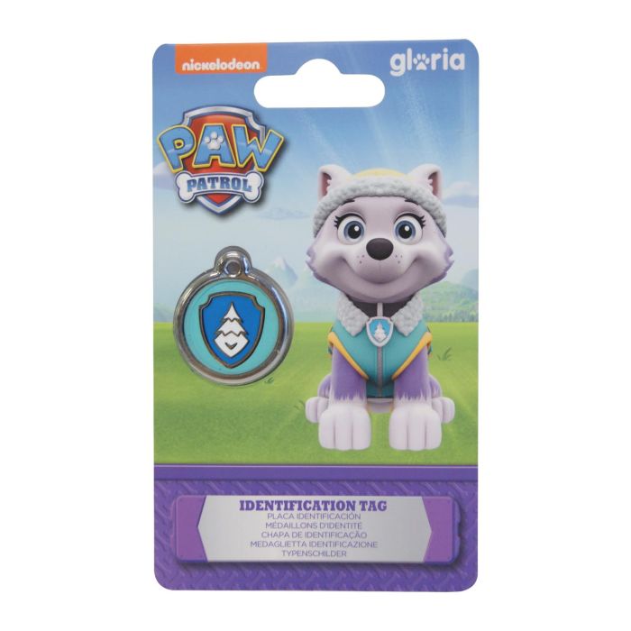 Placa Identificación Pawpatrol Everest M Placa Identificación Pawpatrol Everest M