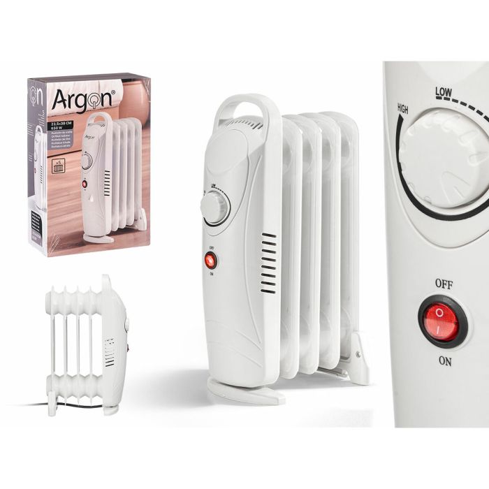 Radiador Argon SH-30-5 WHITE Blanco 650 W