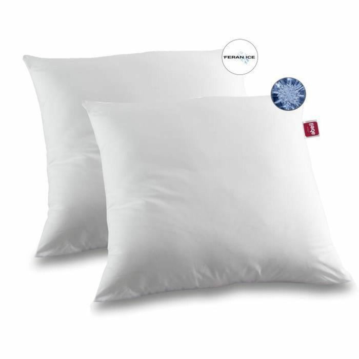 ABEIL Juego de 2 almohadas blandas ICEBERG 60x60cm 3