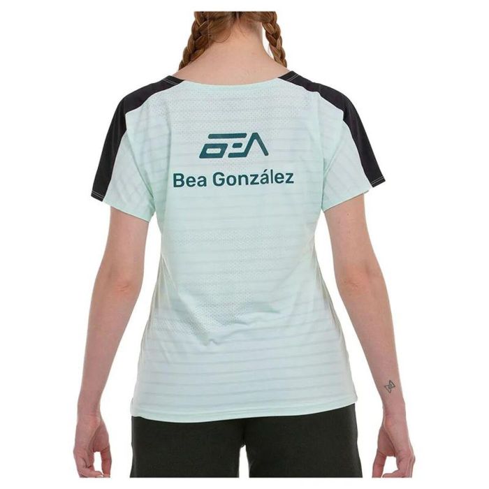Camiseta de Manga Corta Mujer Bullpadel Bea 25V Azul cielo Pádel 41 1/3 2