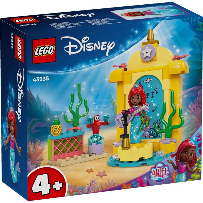 LEGO 43235 Disney Princess Escenario Musical de Ariel Set de Construcción con Pista Giratoria, Minipersonaje y Figura Sebastián 10 LEGO 43235 Disney Princess Escenario Musical de Ariel Set de Construcción con Pista Giratoria, Minipersonaje y Figura Sebastián 10