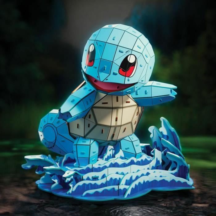 Spinmaster Puzzle 3D Pokémon Squirtle SPI6075064 - 180 piezas - 24 cm - 12 años 10