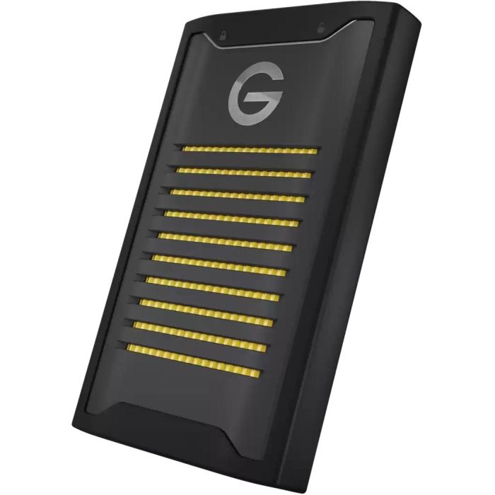 SanDisk Professional G-DRIVE ArmorLock SSD 1TB 1000MB/s USB-C 10Gbps NVMe Ultra-Resistente Encriptado Portátil - Negro 1
