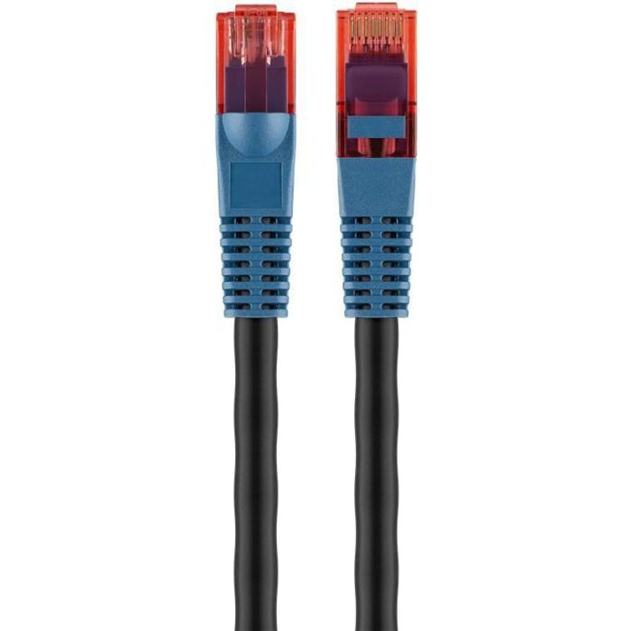 Goobay CAT 6 Outdoor Patch Cable, U/UTP, black 1 Goobay CAT 6 Outdoor Patch Cable, U/UTP, black 1