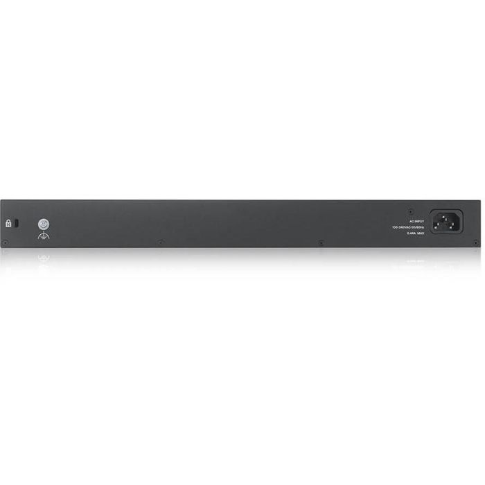 Zyxel GS2220-28-EU0101F Switch Gestionado L2 Gigabit Ethernet 24 Puertos RJ-45 4 SFP 56 Gbps Montaje en Rack Sin Ventilador Negro 2 Zyxel GS2220-28-EU0101F Switch Gestionado L2 Gigabit Ethernet 24 Puertos RJ-45 4 SFP 56 Gbps Montaje en Rack Sin Ventilador Negro 2