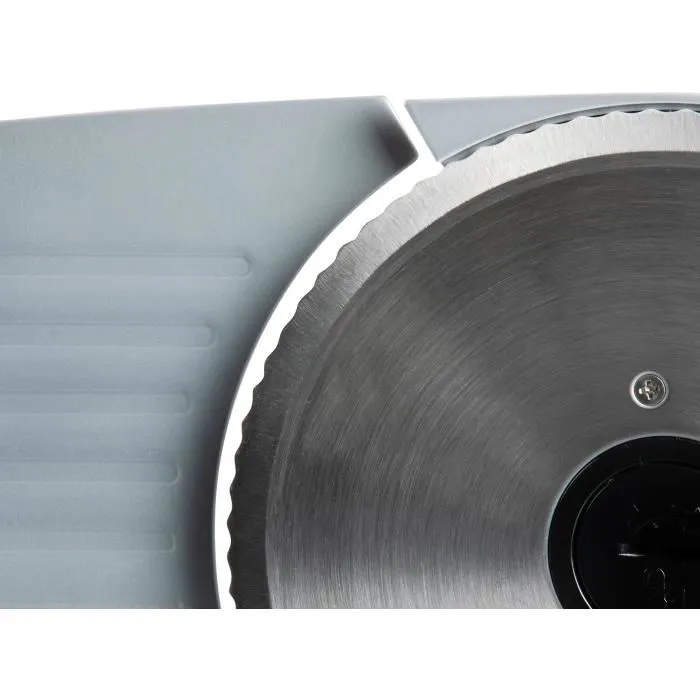 Domo DO521S Rebanadora Eléctrica Gris con Hoja Dentada de 19 cm, Corte Ajustable de 1 a 15 mm 3 Domo DO521S Rebanadora Eléctrica Gris con Hoja Dentada de 19 cm, Corte Ajustable de 1 a 15 mm 3