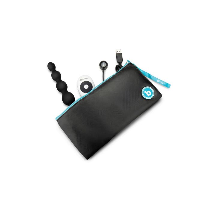 Bolas Anales Negras B-Vibe 9516 Silicona 2 Bolas Anales Negras B-Vibe 9516 Silicona 2