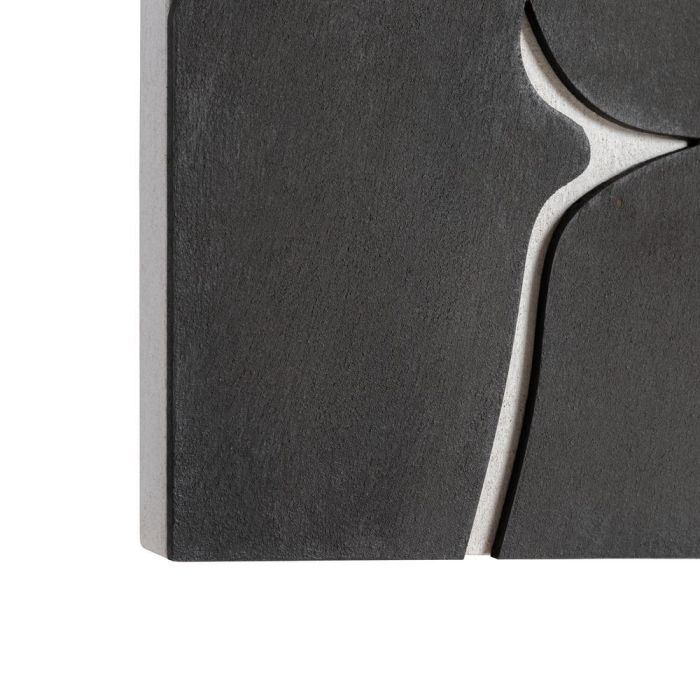 Cuadro Blanco-Negro Dm Decoración 80 X 5 X 120 cm