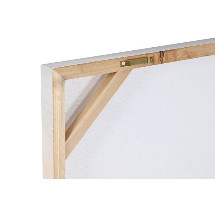Cuadro Mediterraneo DKD Home Decor Dorado Azul 3 x 80 x 80 cm (2 Unidades) 1