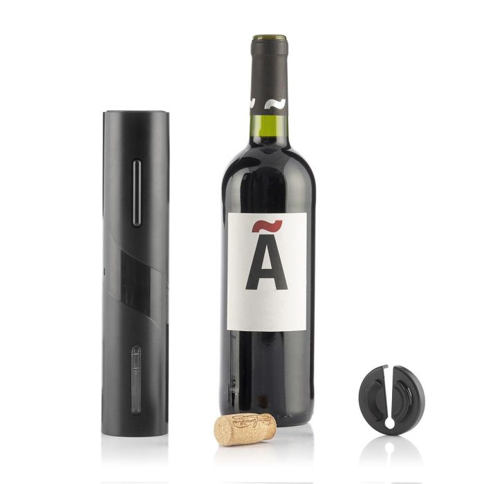 Sacacorchos Eléctrico para Botellas de Vino Corkbot InnovaGoods 3 Sacacorchos Eléctrico para Botellas de Vino Corkbot InnovaGoods 3