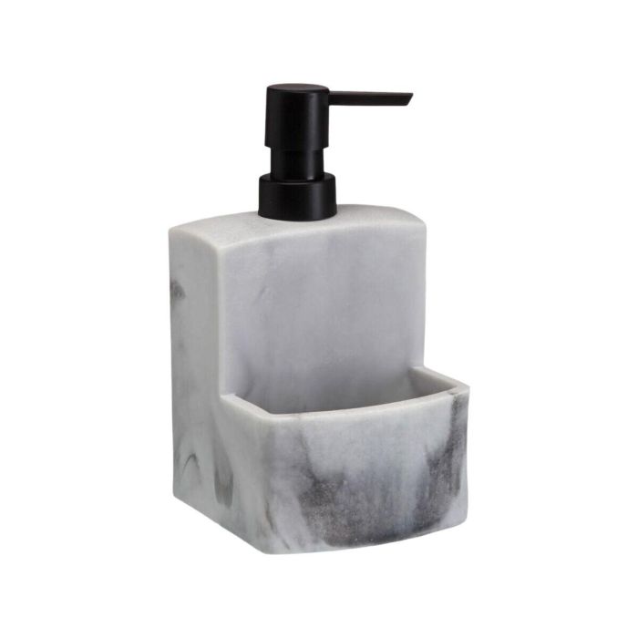 Dispensador de Jabón Versa Blanco Resina Cerámica 10,3 X 18,5 X 10,3 CM 1 Dispensador de Jabón Versa Blanco Resina Cerámica 10,3 X 18,5 X 10,3 CM 1