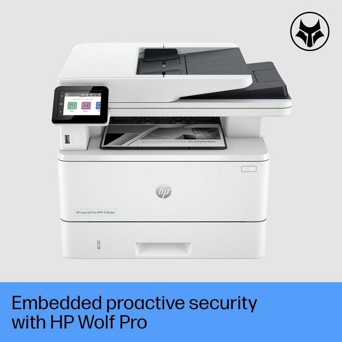 HP 4102dw LaserJet Pro MFP Impresora Multifunción - Alta Velocidad, Escáner Alto Volumen y Gestión Fácil 5 HP 4102dw LaserJet Pro MFP Impresora Multifunción - Alta Velocidad, Escáner Alto Volumen y Gestión Fácil 5