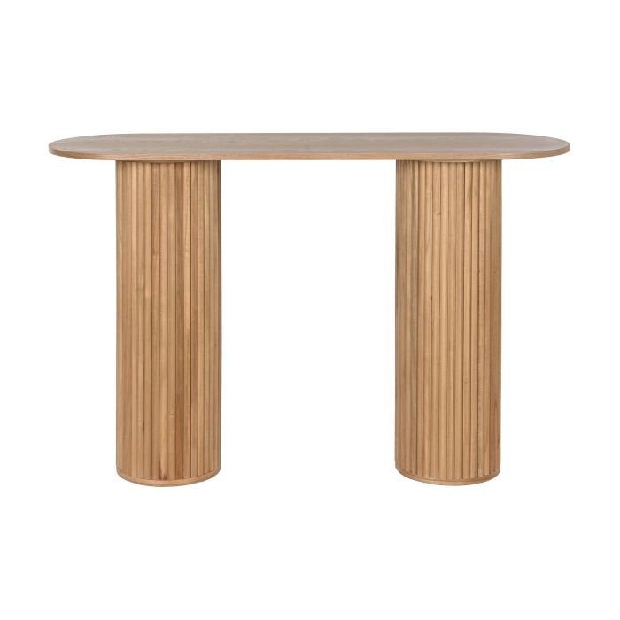 DKD Home Decor Consola Balines Natural Madera de Paulownia y MDF 120x40x80 cm 4