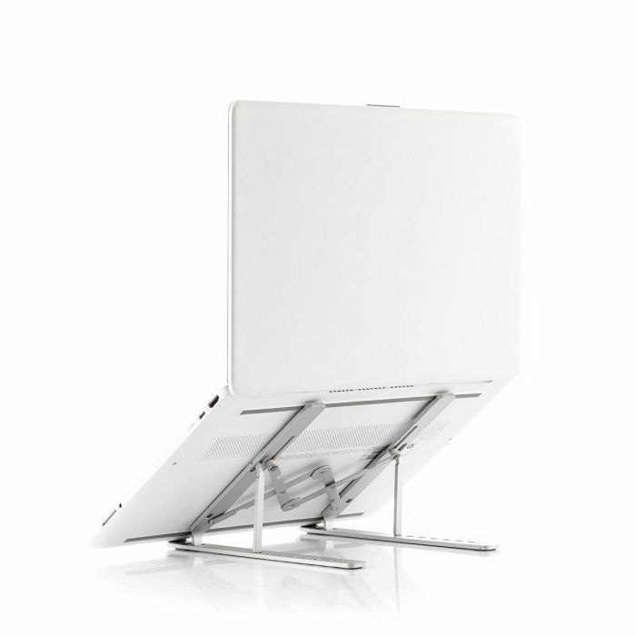 Soporte para Portátil Plegable y Regulable Flastan InnovaGoods 6 Soporte para Portátil Plegable y Regulable Flastan InnovaGoods 6
