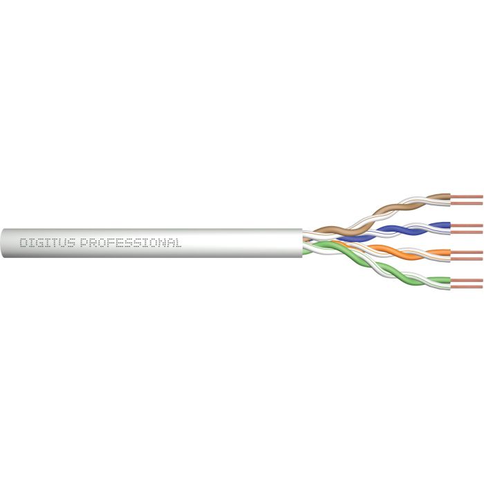 Digitus Cable de Red CAT5e U/UTP para Instalación, 100 m, Gris, Simplex, Eca, Cable de Datos 0 Digitus Cable de Red CAT5e U/UTP para Instalación, 100 m, Gris, Simplex, Eca, Cable de Datos 0