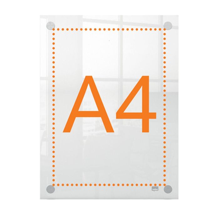 Pizarra blanca Nobo Transparente Acrílico 2 Pizarra blanca Nobo Transparente Acrílico 2