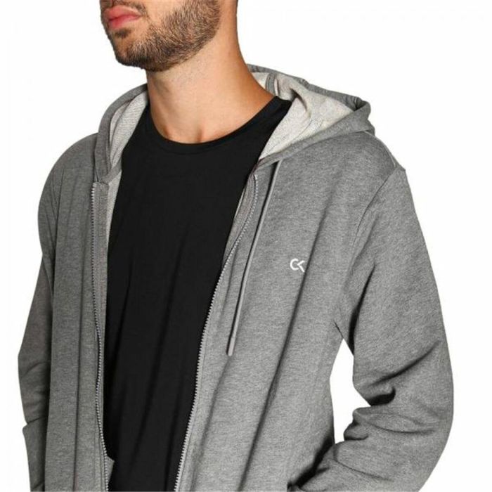 Chaqueta Deportiva para Hombre Calvin Klein Billaboard Fz  Gris oscuro 2