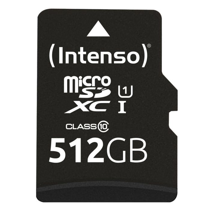 Intenso 3423493 Tarjeta de Memoria Micro SDXC UHS-I Premium 512GB Clase 10 hasta 45MB/s con Adaptador 10 Intenso 3423493 Tarjeta de Memoria Micro SDXC UHS-I Premium 512GB Clase 10 hasta 45MB/s con Adaptador 10