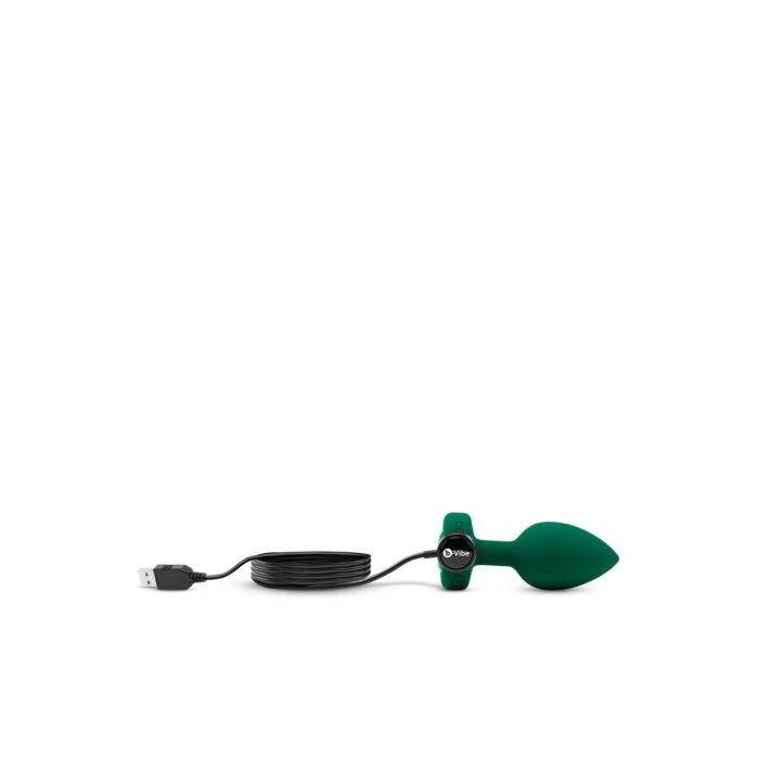 Plug Anal B-Vibe Vibrating Jewel Verde M/L 5