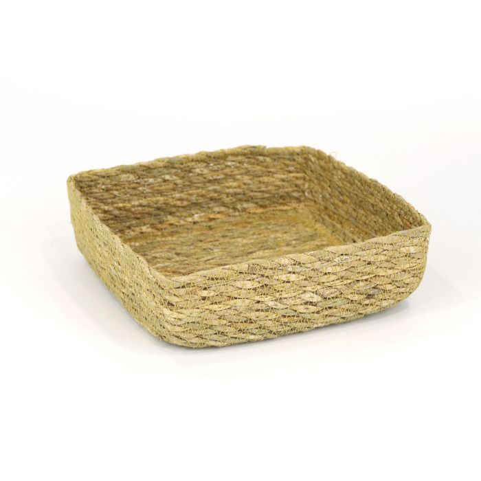 Cesta de Ordenación Seagrass 16x16x5 cm Privilege (24 Unidades) 3 Cesta de Ordenación Seagrass 16x16x5 cm Privilege (24 Unidades) 3