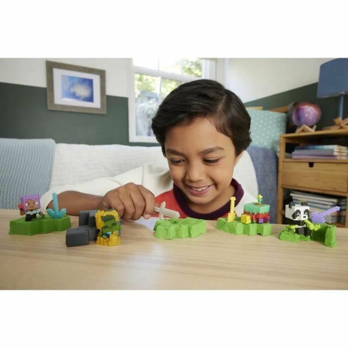 Mattel Minecraft HTK99 - Cabezas Modulares Mini - Surtido de Figuras (modelo aleatorio) 1