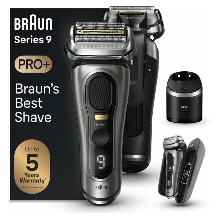 Braun Series 9 Pro+ 9575cc Afeitadora Eléctrica de Láminas Wet & Dry con Tecnología Sonic y Base de Limpieza 1 Braun Series 9 Pro+ 9575cc Afeitadora Eléctrica de Láminas Wet & Dry con Tecnología Sonic y Base de Limpieza 1