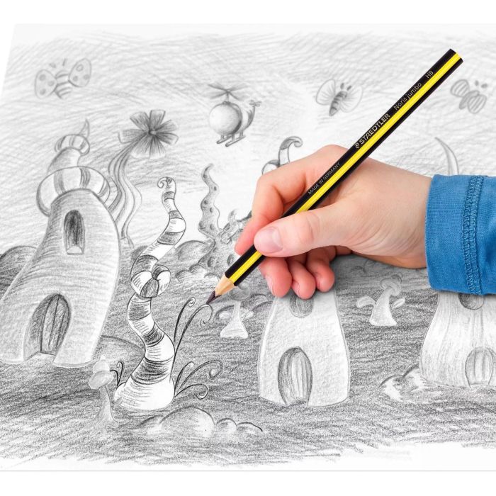 STAEDTLER Bleistift NC jumbo 2 ST Blisterkarte HB Dreikant 3