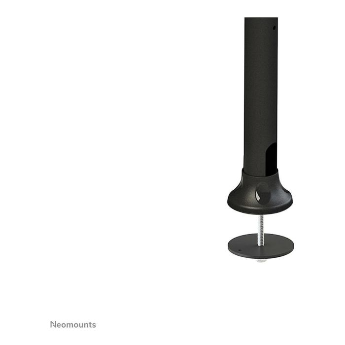 Neomounts Soporte de Escritorio para 3 Monitores hasta 27" (8kg) FPMA-D700DD3 - Giratorio, Ajustable en Altura y Rotación 360°, VESA 100x100/75x75 mm, Negro