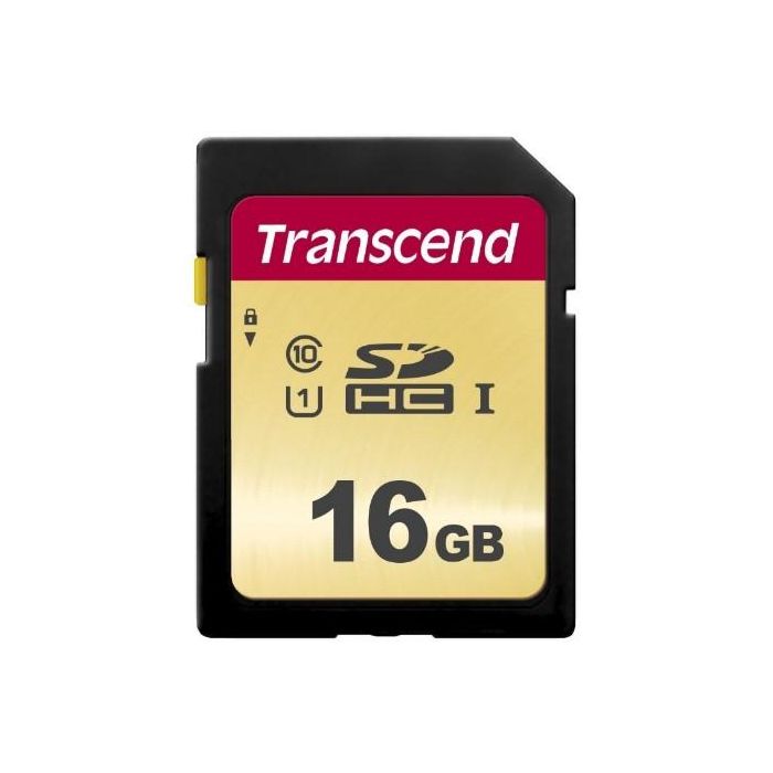 CARD Card 16GB Transcend SDHC SDC500S 95/60 MB/s