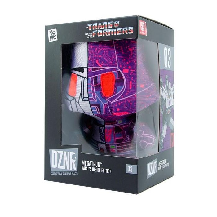 Bizak Peluche Dznr Transformers Megatron - Personaje principal villano, 18 cm, Licencia oficial 2