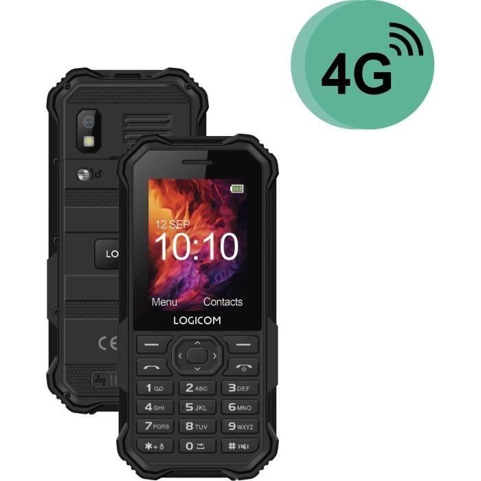 Teléfono Móvil - LOGICOM - XTREM 40 - Negro 1 Teléfono Móvil - LOGICOM - XTREM 40 - Negro 1