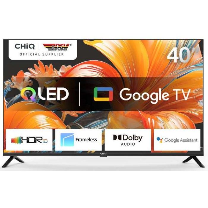 Chiq L40QG7L TV 40" 100cm FHD QLED Google TV 1 Chiq L40QG7L TV 40" 100cm FHD QLED Google TV 1