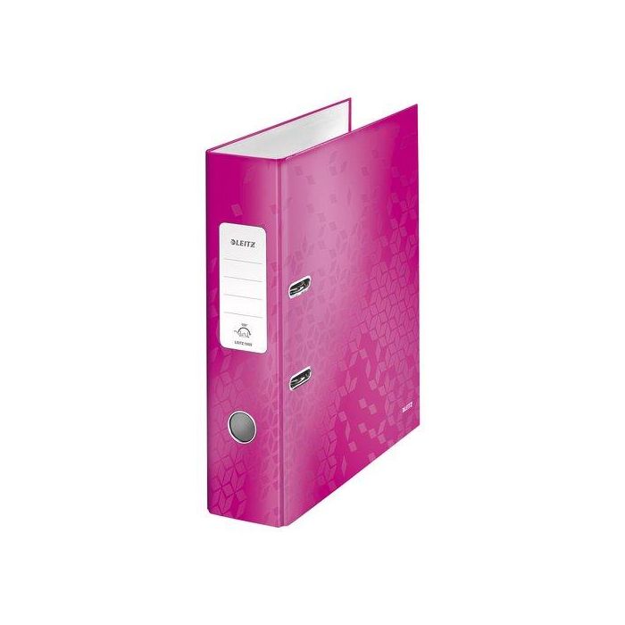 Archivador Palanca Leitz Wow A4 180º 80Mm Fucsia