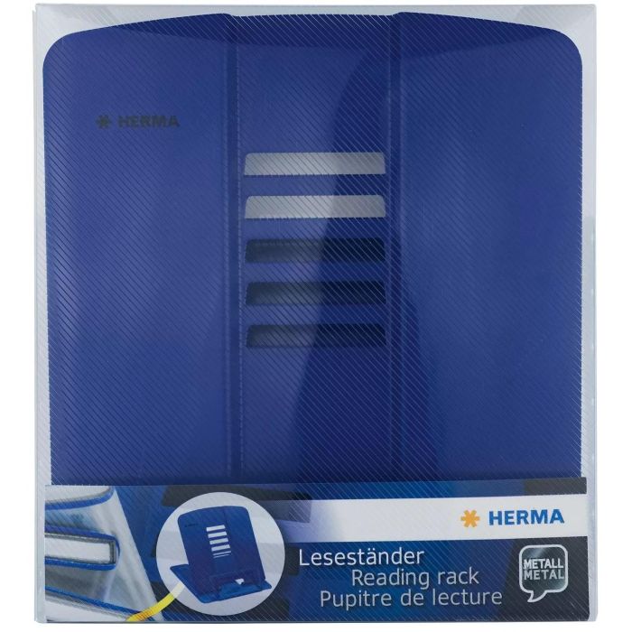 HERMA Leseständer de Metal Azul