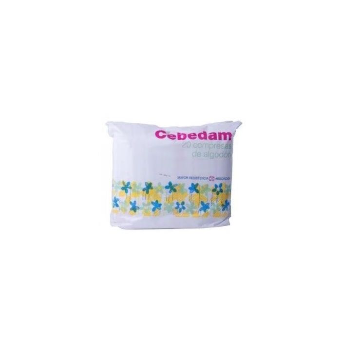 Cebedam Compresas Higienicas Algodon 20Un