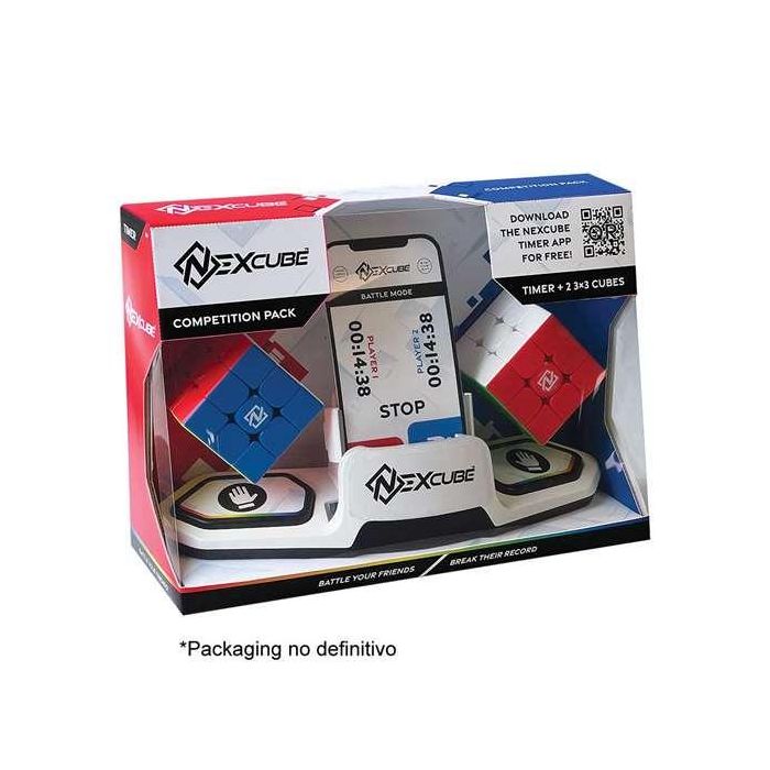 Nexcube cubo 3x3 pack con cronometro, en que tiempo resolverás el cubo? 3 Nexcube cubo 3x3 pack con cronometro, en que tiempo resolverás el cubo? 3