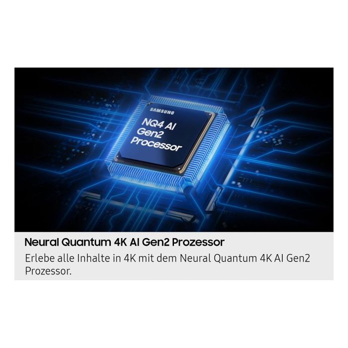 Samsung GQ85QN70FAUXZG 85" Neo QLED 4K Smart TV, panel Mini-LED, 144 Hz, HDR10+, AMD FreeSync Premium Pro, Tizen, 4x HDMI 2.1, negro 2