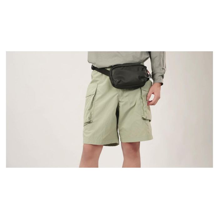 Inateck FB01002 Riñonera Unisex de Poliéster Negra 24.5cm x 14cm x 5.5cm 2