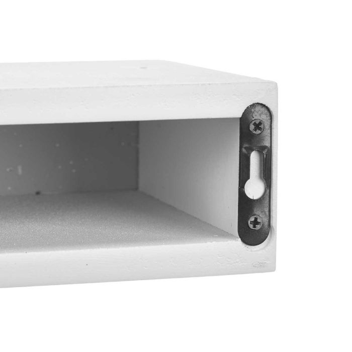 Tres Estantes Espejo 15 30 45 Cm Blanco Giftdecor (4 Unidades) 3 Tres Estantes Espejo 15 30 45 Cm Blanco Giftdecor (4 Unidades) 3